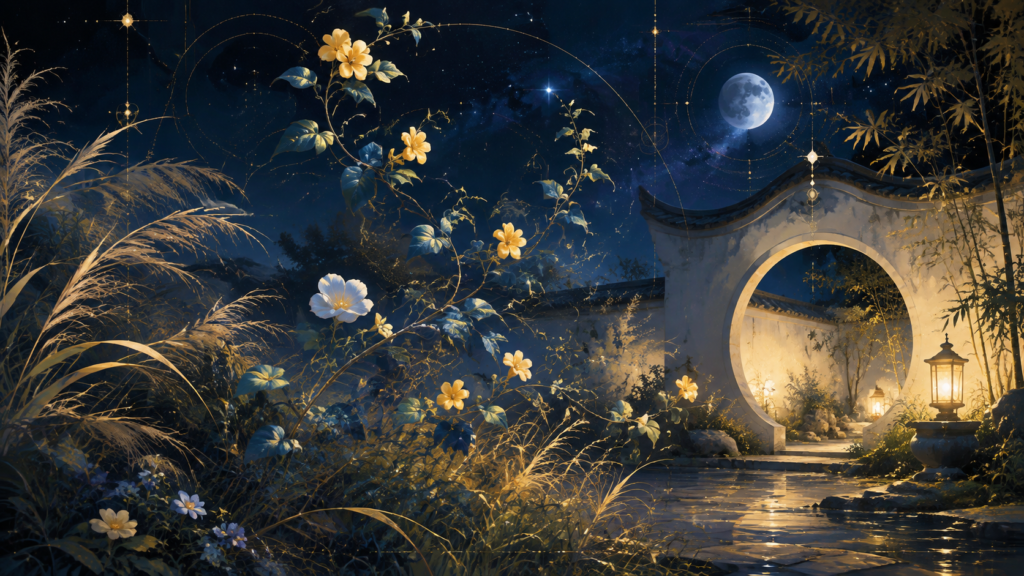 乙未を象徴するしなやかに伸びる草花と季節の風景